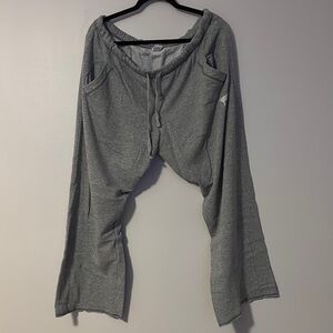 VS PINK Heather Gray sweatpants